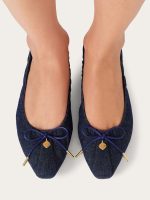 Elasticated ballet flat - Image 5